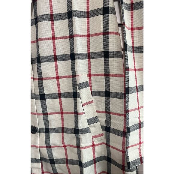 English Factory Long Light Weight Striped Jacket Size Small NWT - Picture 3 of 6